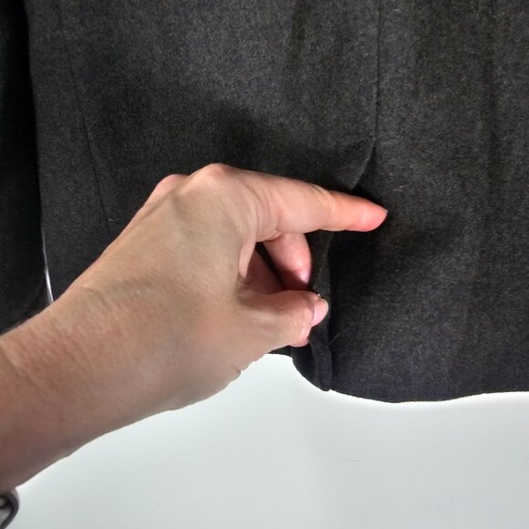 Banana Republic Heritage Collection Wool Blazer Jacket 4 Olive Cropped Old Money - Picture 9 of 10